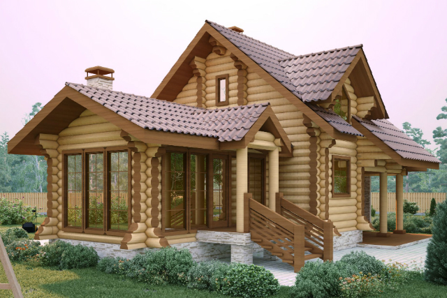 Недорогие деревянные дома под ключ